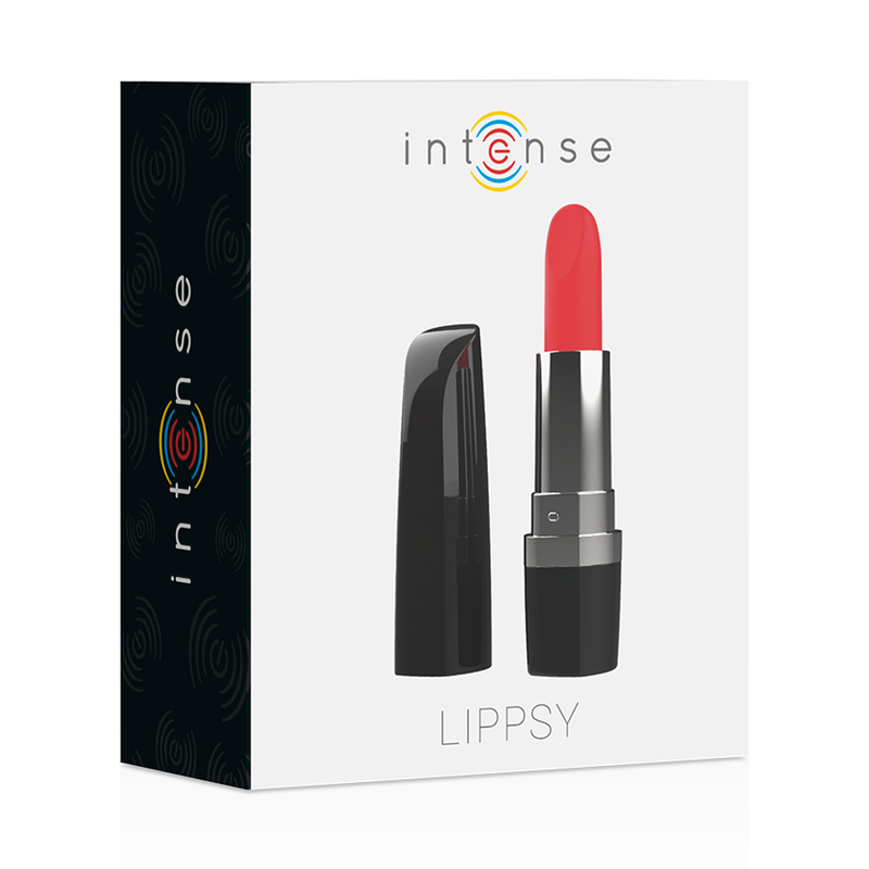 INTENSE LIPPSY mini vibrador pintalabios para clítoris, en caja