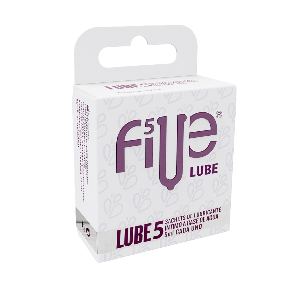 FIVE LUBE lubricante intimo gel a base de agua sachets 5ml
