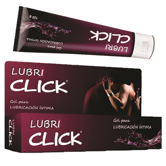 LUBRI CLICK lubricante intimo gel a base de agua tubo 120g