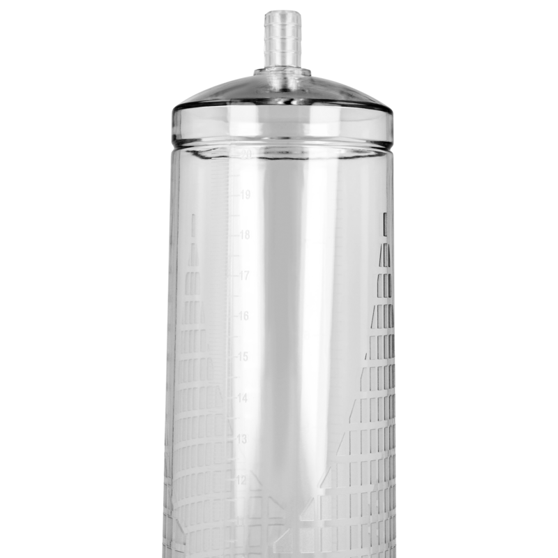 INTENSE 01 bomba de erección manual clara