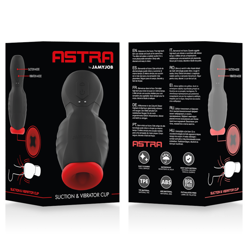 JAMYJOB ASTRA Masturbador hombre automático, en caja