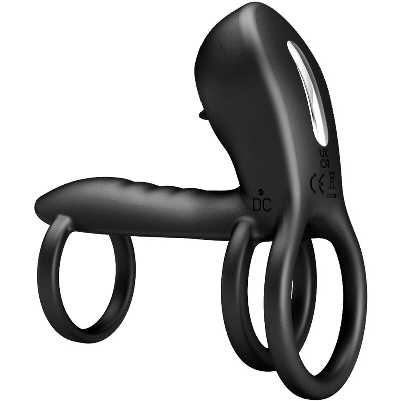 JAMMY funda para pene con vibración y con USB, vista lateral 2