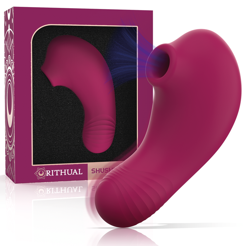 RITHUAL SHUSHU PRO vibrador y succionador de clítoris de bolsillo orquidea, con empaque original