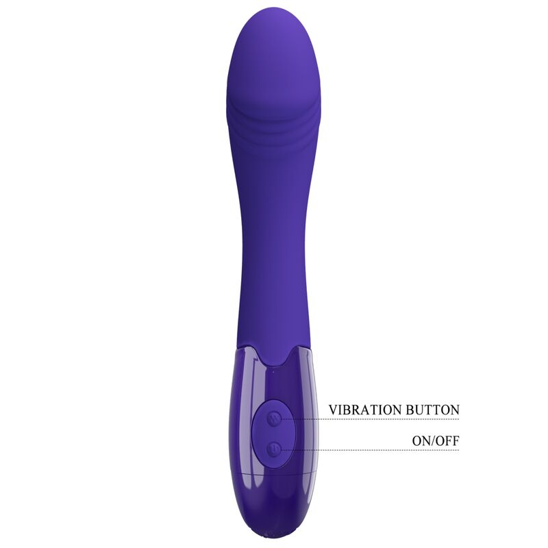 PRETTY LOVE ELEMENTAL-YOUTH dildo vibrador para vagina en silicona con USB, indicaciones