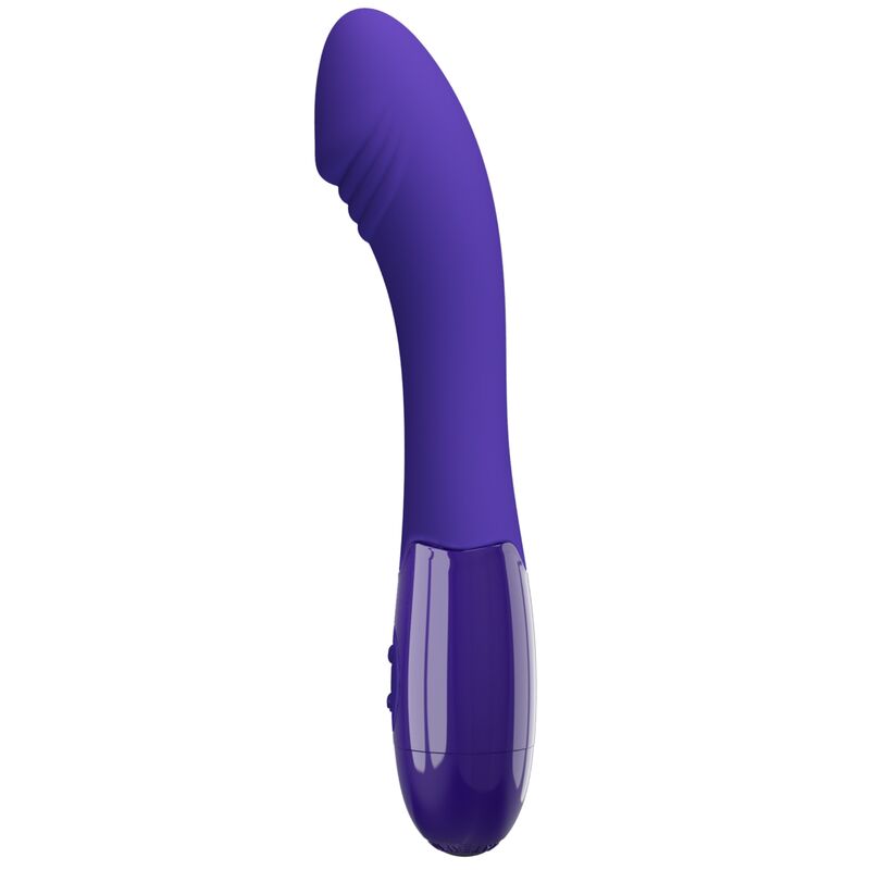PRETTY LOVE ELEMENTAL-YOUTH dildo vibrador para vagina en silicona con USB, vista lateral