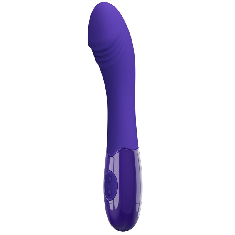 ELEMENTAL-YOUTH dildo vibrador para vagina en silicona con USB, marca PRETTY LOVE