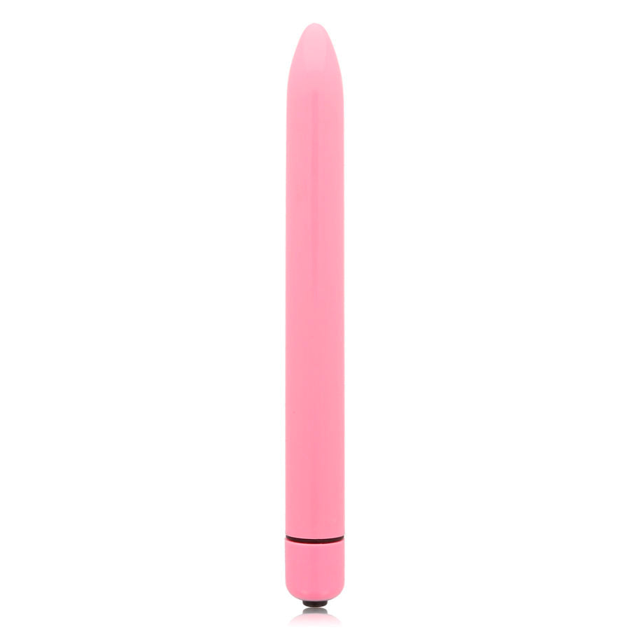 GLOSSY SLIM bala vibradora larga rosa