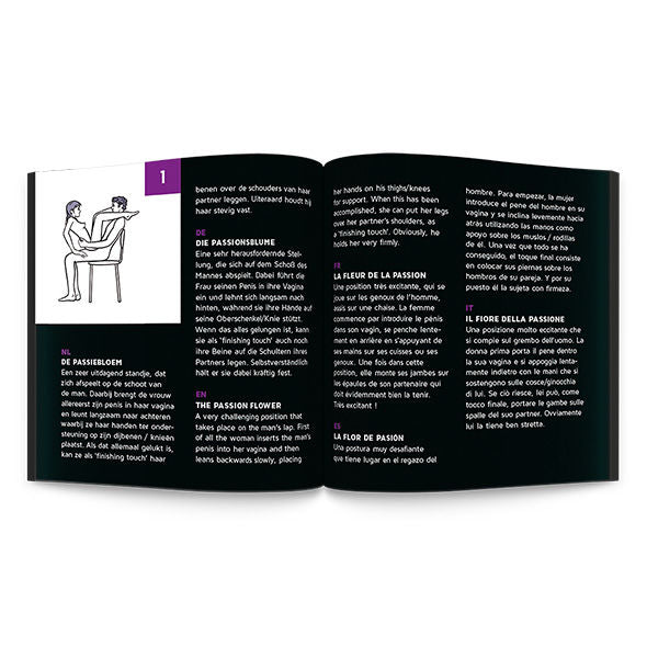 SEX ROULETTE juego erótico, posiciones