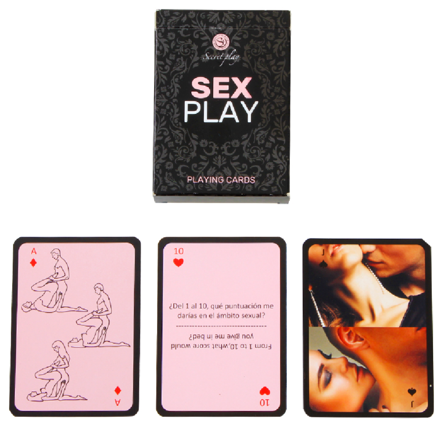 INTENSE SEX PLAY juego de cartas erótico