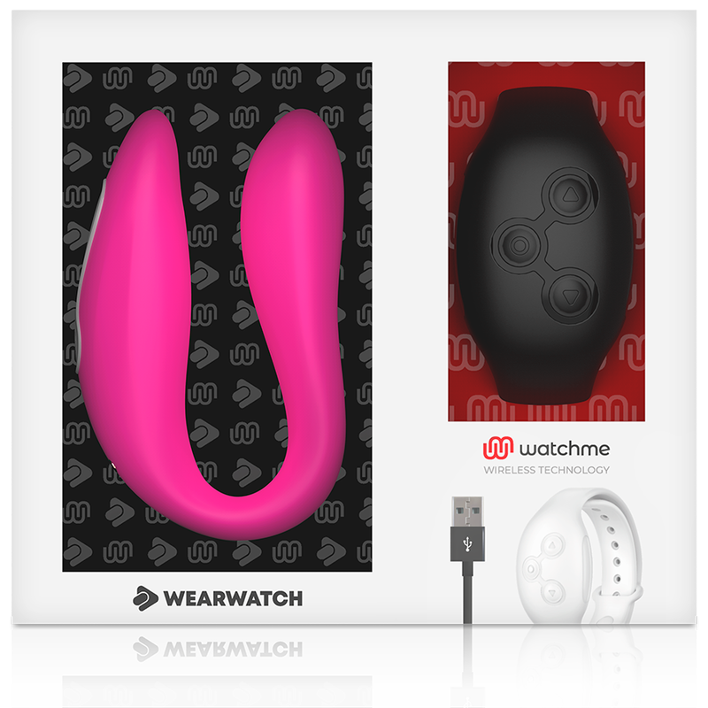 WEARWATCH DUAL vibrador dual con reloj control remoto, en empaque original